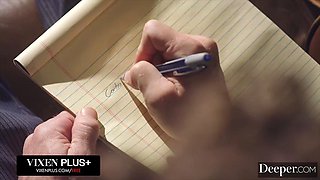 Deeper. Dominated Cecilia gives in to her fantasies ft. Cecilia Lion: Porn