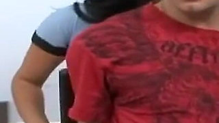 Dark Haired Beauty Gets Fucked by a Hung Stud in the Bedroom