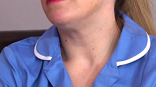 Nurse Tilly Caught Wanking