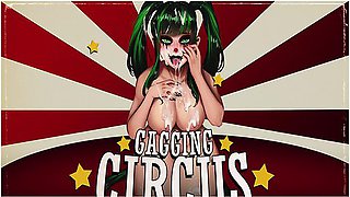 Car Toon - Spooky Slutty Clown Girl Shows You Her Bottomless Throat! Audio Porn Go Deeper Throatfuck