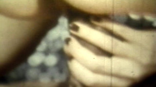 Vintage Cum Guzzlers Share Loads in Sepia Retro Orgy Classic