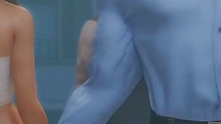 Security Guard Fucks My Wife in Front of Me
