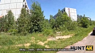Hunt4k. cheating and cock riding in the deserted place
