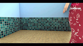 Indian Girl Caught While Masturbate Inside Toilet