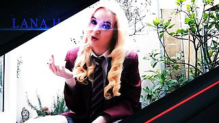 Dollish Charlotte at hardcore movie