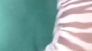 Uninhibited Minx Sucks and Handjob Teacher's Big Cock in Leggings POV