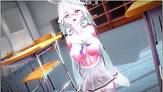 Genshin Impact - Focalors In School Uniform