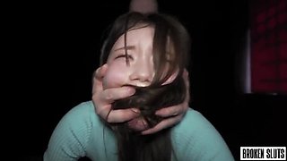 Japanese Teen Asuka First Time Huge Cock Threesome Rough Sex