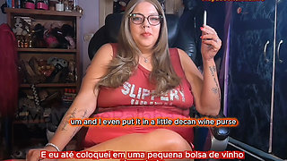 Brazilian BBW MILF Goddess Smoking Telling It All