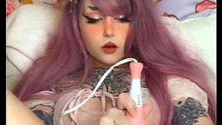 Amateur brunette ariana marie solo toying