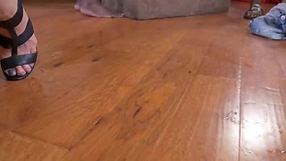 Orgy Sex Party with Brunette MILFs and Big Natural Tits in Homemade Shoot House