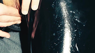 He Jerks My Pussy with a Finger in the Ass