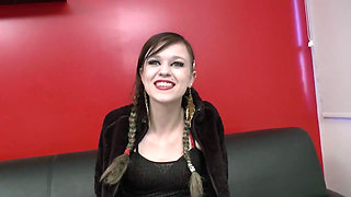 Naughty teen Vanessa gets hard banged