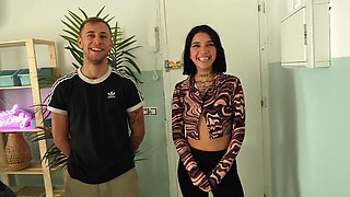 I got my boyfriend a porn MEETING as a PRESENT. We're Valeria