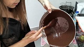 SPERM CAKE - MILF, POV, LATINA