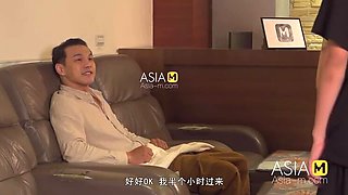 Wu Qian Qian at the Super Horny Asian Massage Parlor