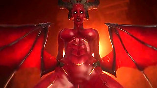 Oc Succubus in an Orgasmic Cowgirl