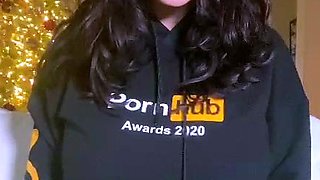 Chubby Brunette Big Boobs Dildo Masturbation