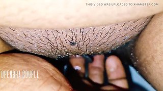 Stepmom Pissing While StepSon Fingers Her Wet Pussy Close Up