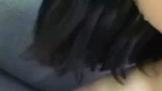 She Takes It Deep Into Her Mouth and Gags, Then Gives Me a Vigorous Handjob