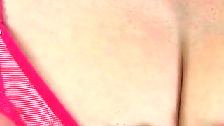 Horny Blonde Housewife Suzie Stone Plays with Her Natural Boobs & Pussy