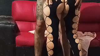 Rich Fuck in Lingerie with Heels