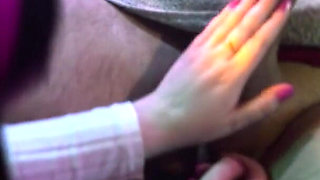 I Get Creampied While My Bestie Jerks off My Stepdaddy