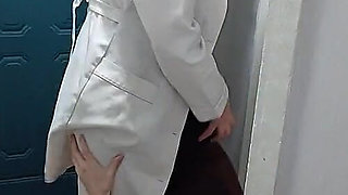 A MILF Lesbian Doctor Cums in a Patient's Mouth