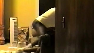 Black Amateur Spanks His Best Fan Hard