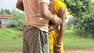 Indian Desi Beautiful Young Employee Get Fucked by Her Manager in Outdoor