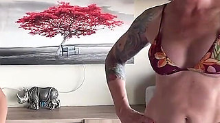 Cheyenne Jewell Vs Ruby Blue in a 100% Competitive Topless Submission Wrestling Match