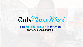 Imagining it's your cock: Intense oral sex while looking you in the eyes.