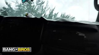 Bangbros - katee v takes charge and makes ace get nude for a wild sesh in the forest