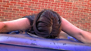 Piss Play on the Blow up Bed - Ithastopeefun