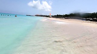 Swimming Naked in Cuba's Atlantic Ocean Waters