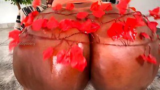 Amateur chick with a fat ass is punished with rough anal