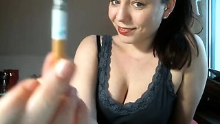 Smoking Dirty Talk by German Mistress