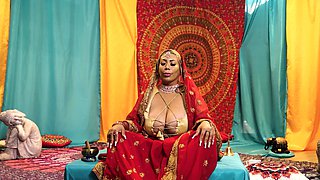 A busty Indian woman cheats on her husband