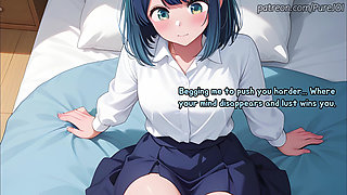 Akane Kurokawa makes you orgasm hard with her feet (Censored JOI)
