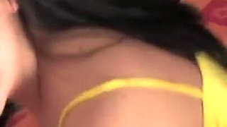 Young girl gets smashed by an older dude