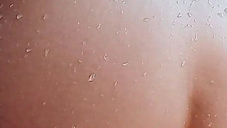 A Married Woman Taking a Bath in a Hotel Room