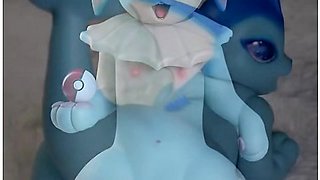 Vaporeon Sex Doll Pokemon 100cm With Lina Paige