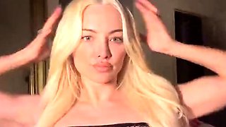 Big boobs milf masturbates with her dildo