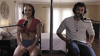 Petite Blonde Beauty Anna Claire Clouds Takes On Alex Jones Big Dick