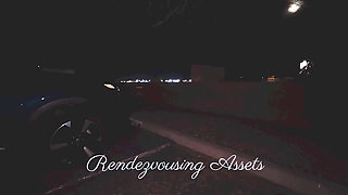 Dark Parking Lot Public Sex with the Shiesty Mask on!