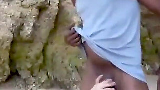 Blonde Baddie Fucked by BBC Bull on Benidorm Beach