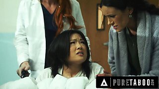 Comely Lulu Chu and Penny Barber - alien trailer - Pure Taboo