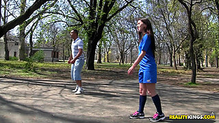 Euro Sex Parties - Ria, a Dark Haired, Dark Skinned Hungarian and Tifany a Light Skined