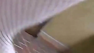 Fantastic Amateur Masked Wife Masturbates Her Hairy Pussy with Dildo and Enjoys