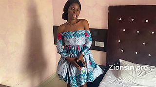 Black Ebony Girl Striptease